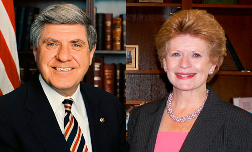 Ben Nelson and Debbie Stabenow