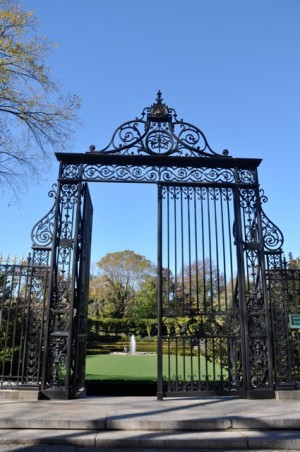 Gates of COnservatory Garden