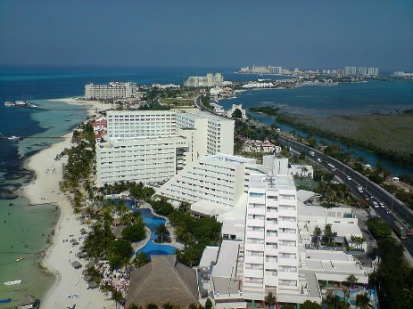 Cancun skyline