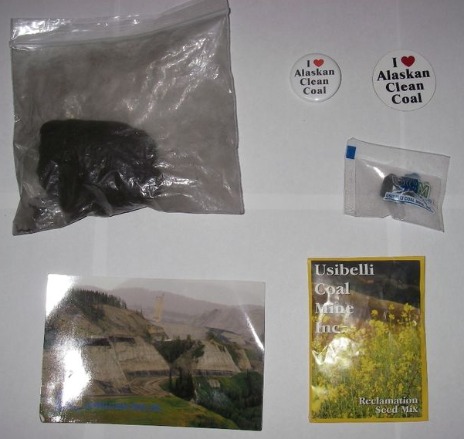 Coal gift bag