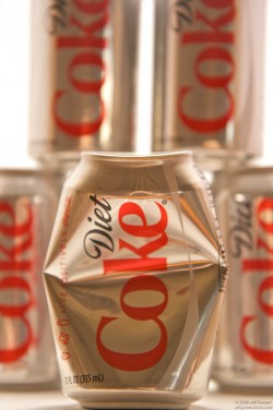 Diet Coke cans