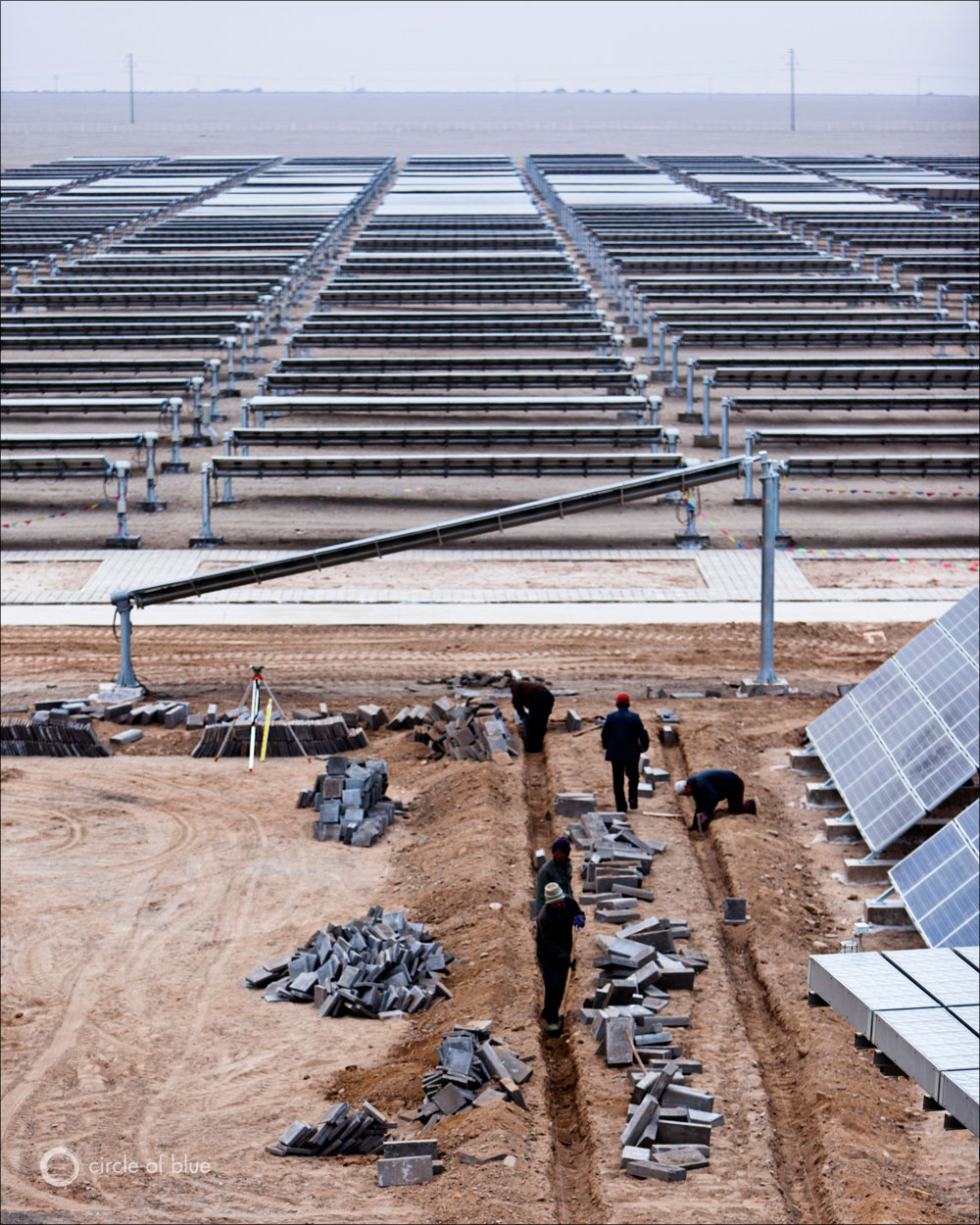 China Water Energy Solar Power Renewable Industry Economy