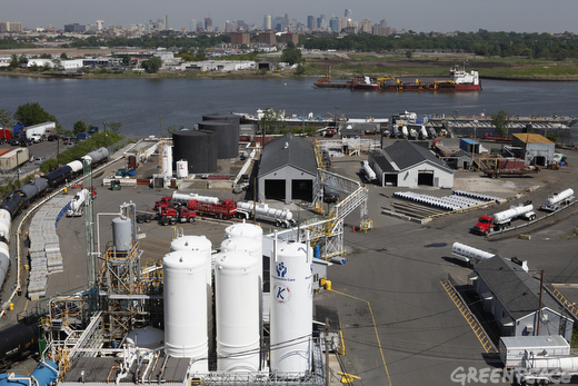 The Kuehne chemical plant stores deadly chlorine gas that threatens 12 million people in the New York City area