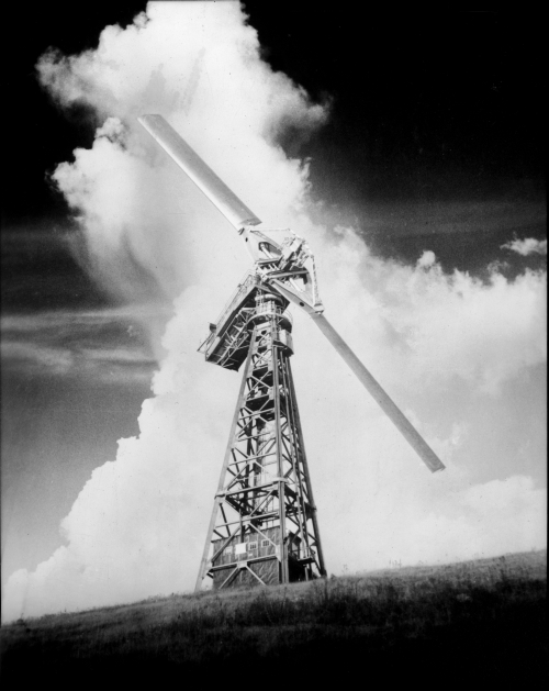 Smith-Putnam 1MW wind turbine, circa early 1940s