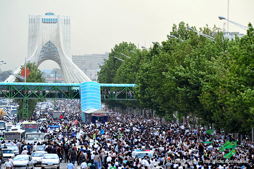 protests in Tehran