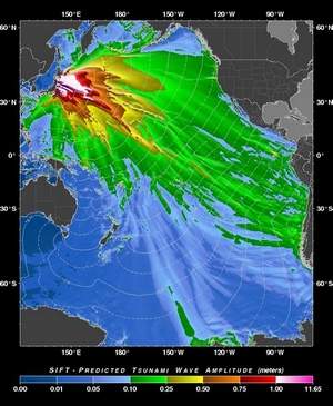 Tsunami chart