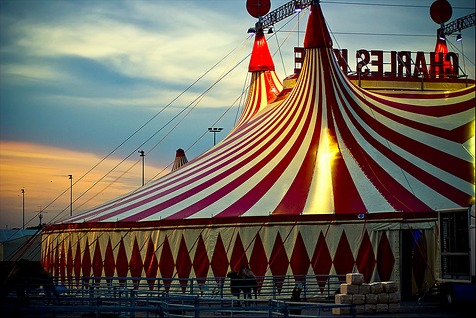 Circus tent.