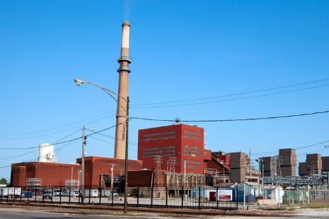 Fisk coal plant in Chicago