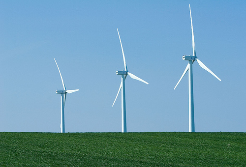 Oregon wind turbines