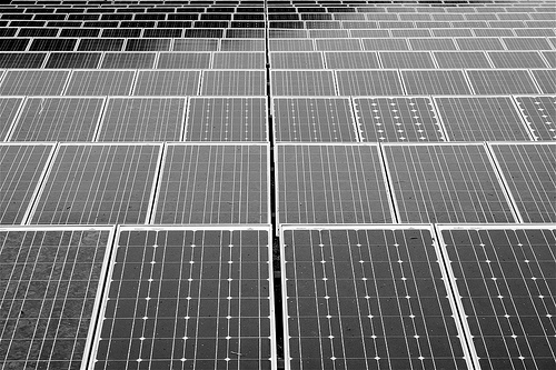 solar panels in India