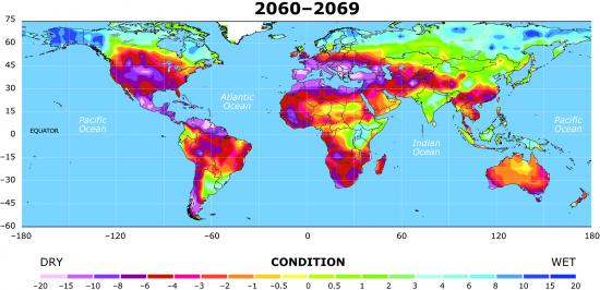 drought map 3 2060-2069