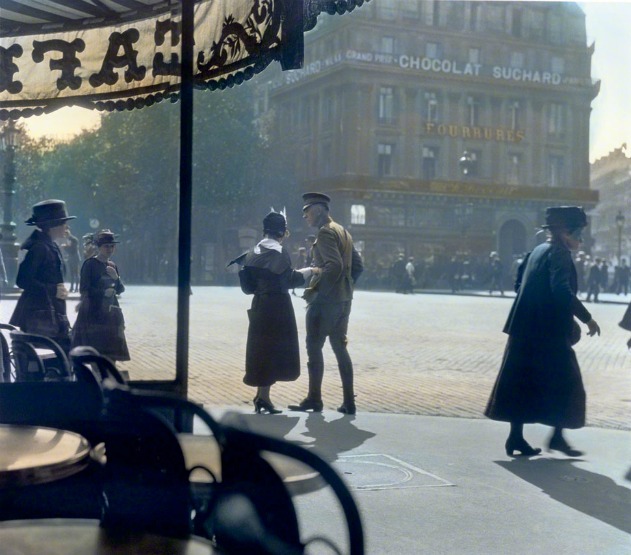 Paris, 1918.