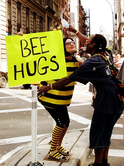 bee hugs