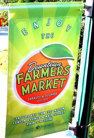 farmers market sign