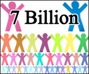 "7 billion" series logo