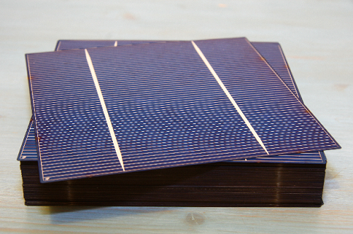 Solar cells.
