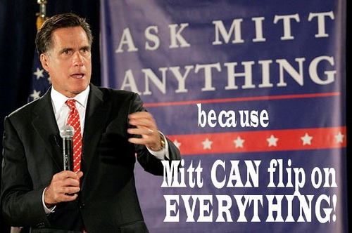 Romney ready to flip-flop
