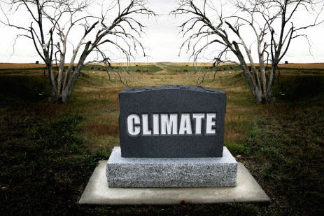 Climate gravestone