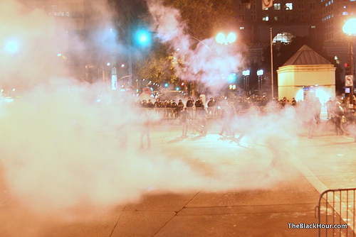 Oakland tear gas
