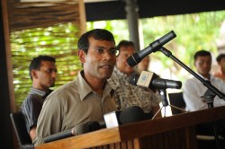 Mohamed Nasheed.