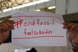 sign: #endfossilfuelsubsidies