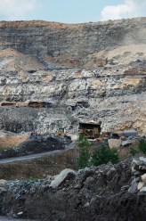 WV coal protest: mine