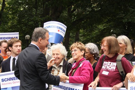 Schneiderman, during his campaign for attorney general