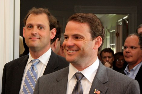 andy barr and friend