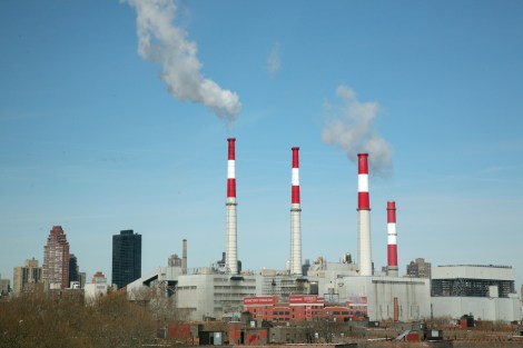 The Ravenswood plant in Queens
