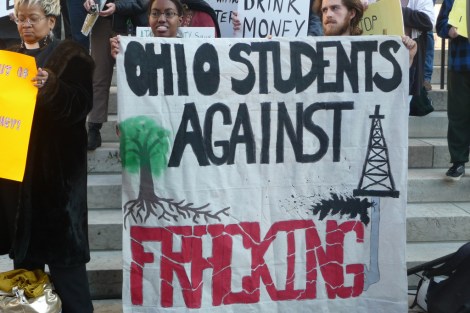 ohio fracking protest