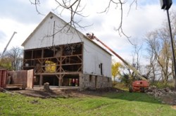 Renovations underway at Casey Farm Center for Land Health.