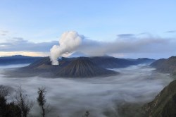 Smoke from volcanoes helps cool the planet