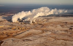 Tar sands developments such as this one, in Northern Alberta, could be expanded if Keystone XL is approved.