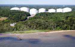 Cove Point, built as a natural gas import terminal, destined to be a natural gas export terminal.