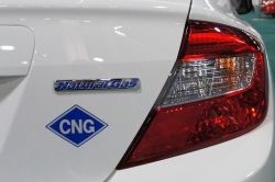 Honda's natural gas-powered Civic.