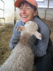 Kristina Beuning runas a CSA and owns the Sunbow Farm in Eau Claire, Wis. She's been farming for 10 years.