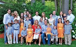 Romney family portrait