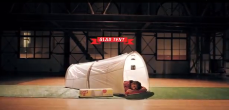 It's a tent, it's a trash bag, it's a trash bag, it's a tent