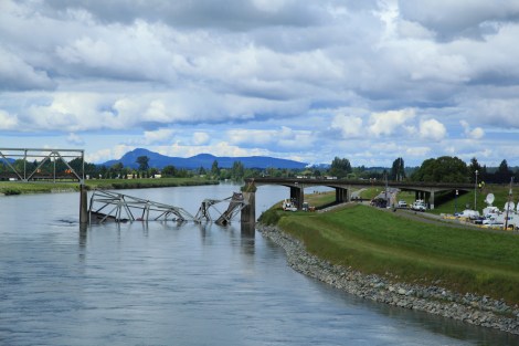 No one was killed when an I-5 bridge over the Skagit River in Washington collapsed.
