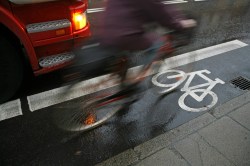 bike lane blur