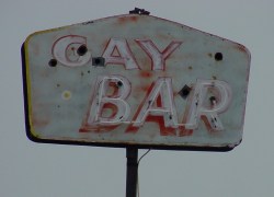 gay bar sign
