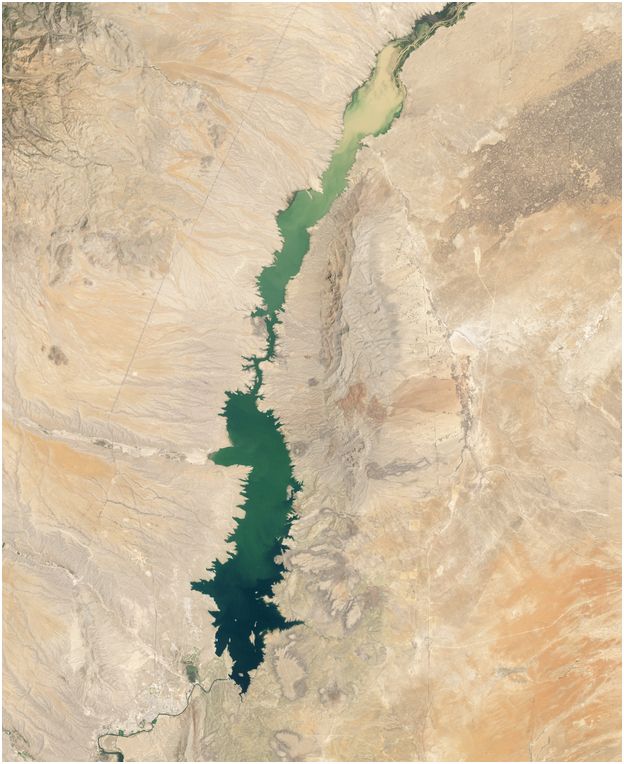 elephant butte reservoir drought lake low dry