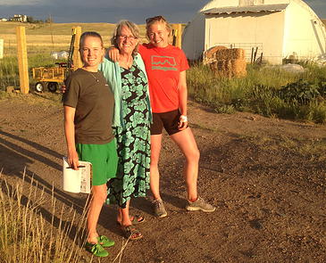 Jackie Taylor, of Happy Jack Farm in Cheyenne, Wyo., has a disposition to match her farm's name.