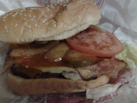 Not THE Whopper, but an "Angry Whopper."