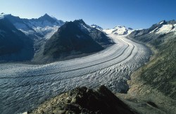 Say goodbye to the the Aletsch Glacier in Switzerland.