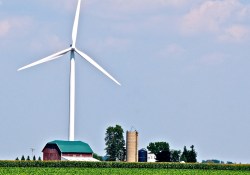 Michigan wind turbine