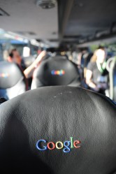 Google bus interior