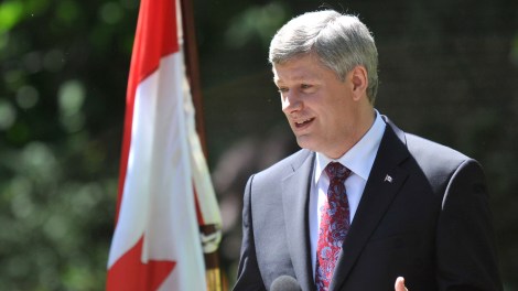 Canadian Prime minister, Stephen Harper