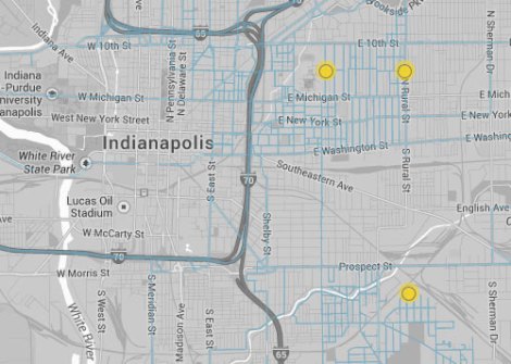 Indianapolis gas leaks