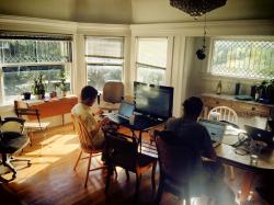Coliving (and coworking) at the Sandbox in Berkeley.